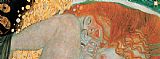 Gustav Klimt Danae (detail) painting